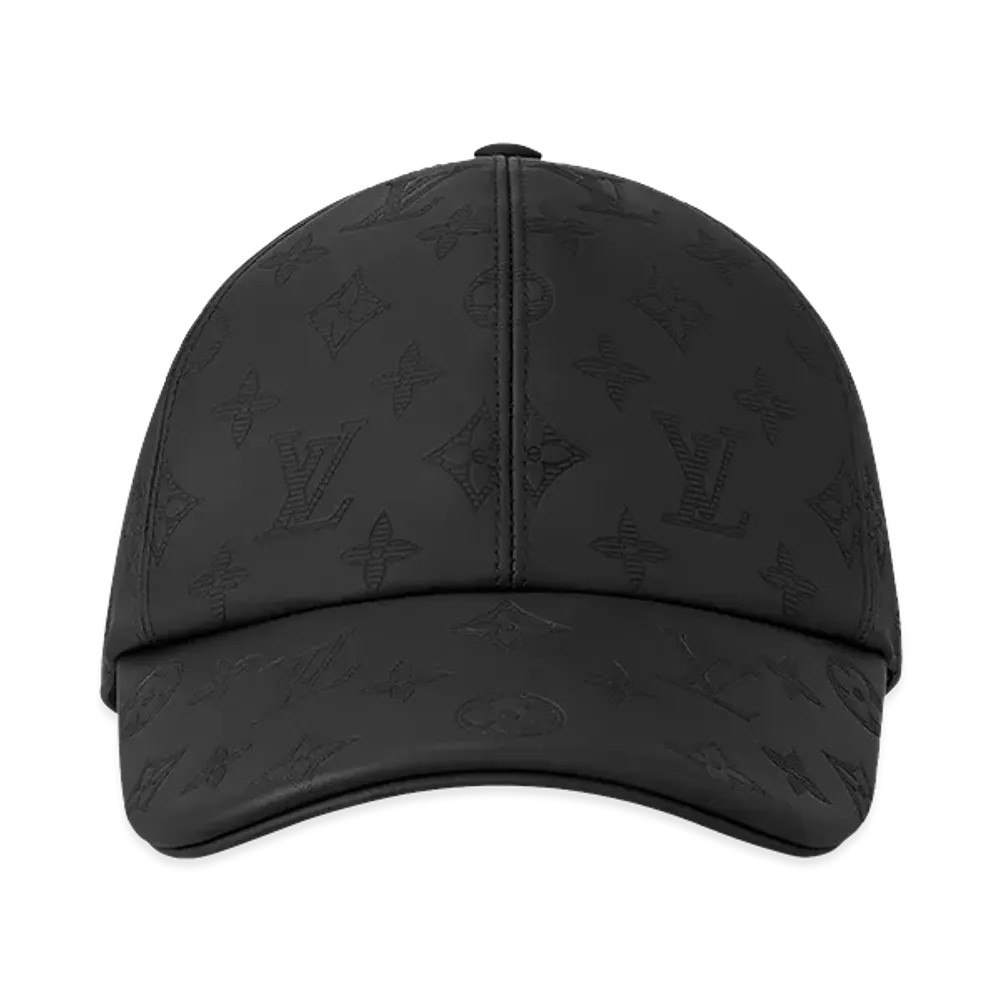 Louis Vuitton Cap Monogram Shadow "Black"