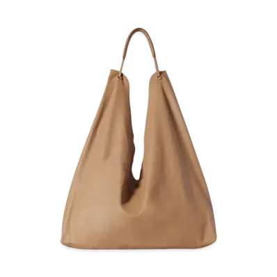 The Row Bindle 3 Bag in Leather "Cream"
