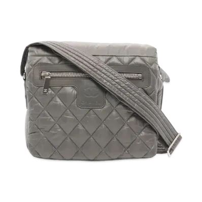 CHANEL COCO Cocoon Shoulder Bag "Gray"