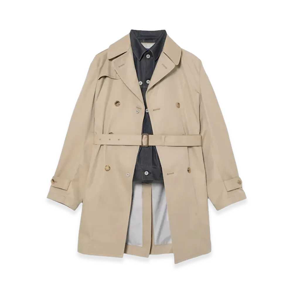 JUNYA WATANABE Coat "Neutrals/Blue"