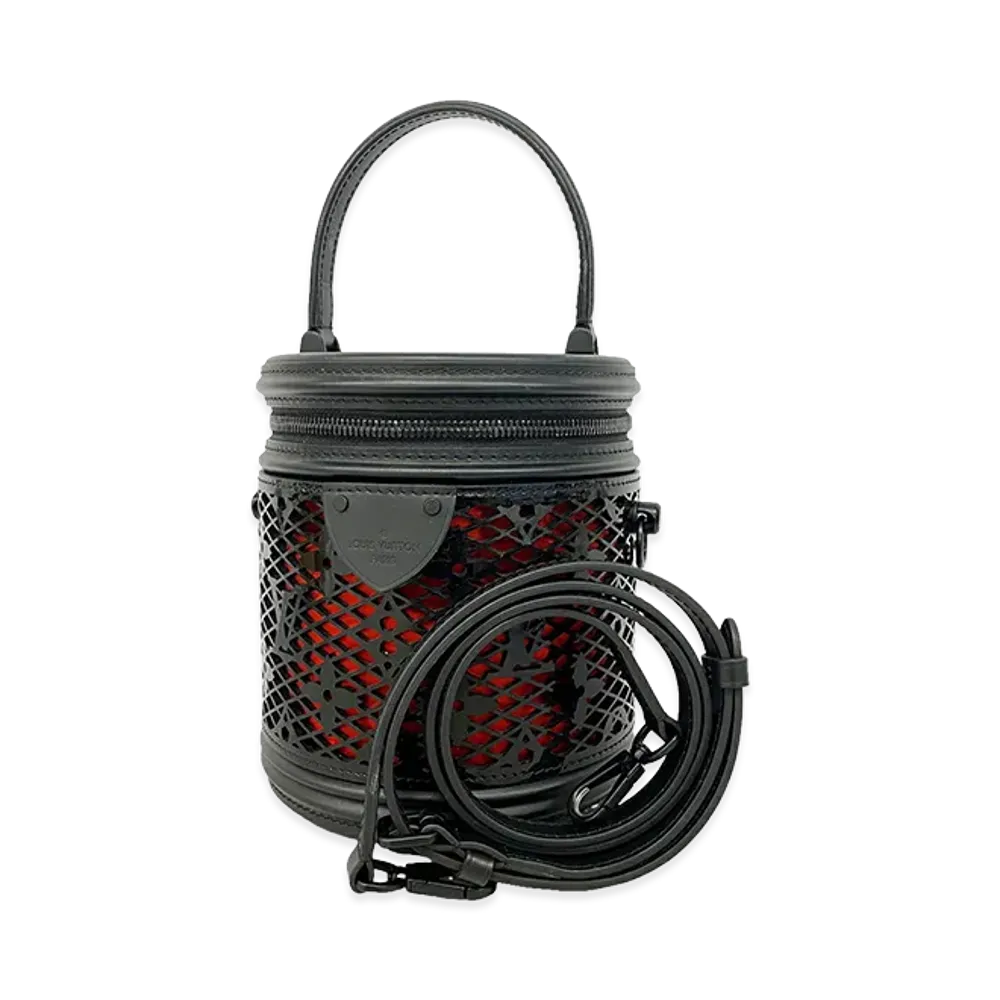 Louis Vuitton Cannes Monogram Lace "Black"