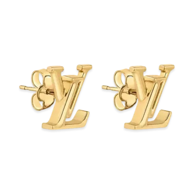 Louis Vuitton LV Iconic Enamel Earrings "Gold"