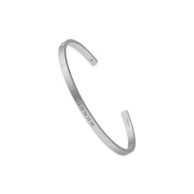 Maison Margiela Numbering Cuff "Silver"