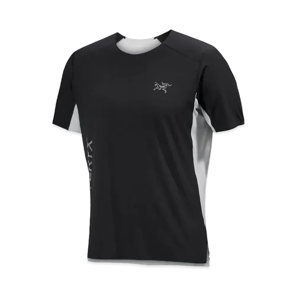 ARC'TERYX Norvan Downward Logo Short Sleeve Men's "Black/Solitude"