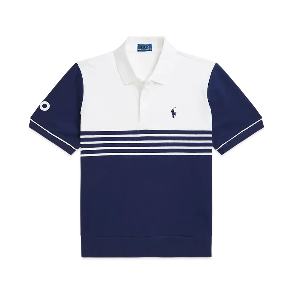 Polo Ralph Lauren x Australian Open Striped Pique Polo Shirt "Multi"