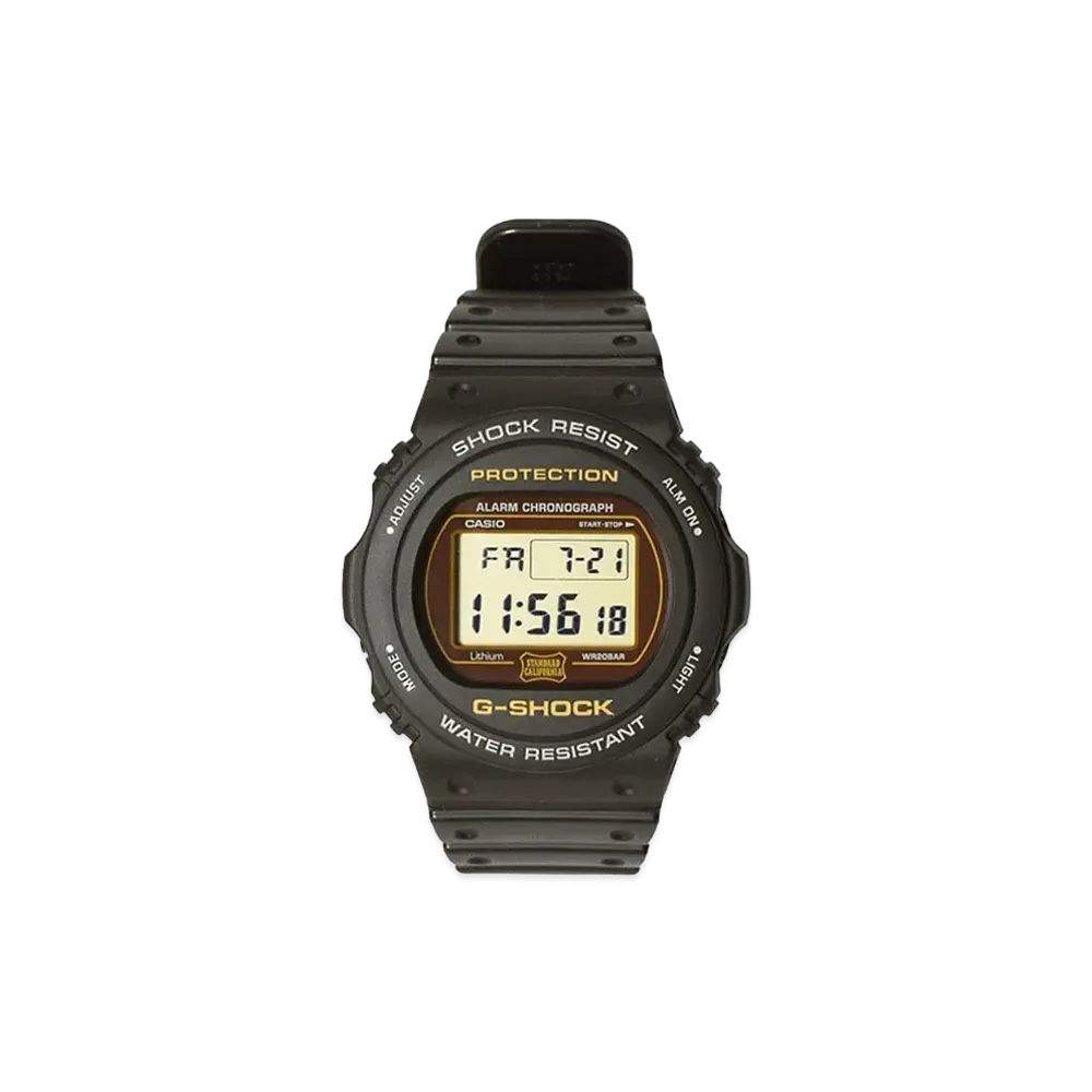 Casio G-Shock x Standard California DW-5750 "Black/Brown/Yellow"