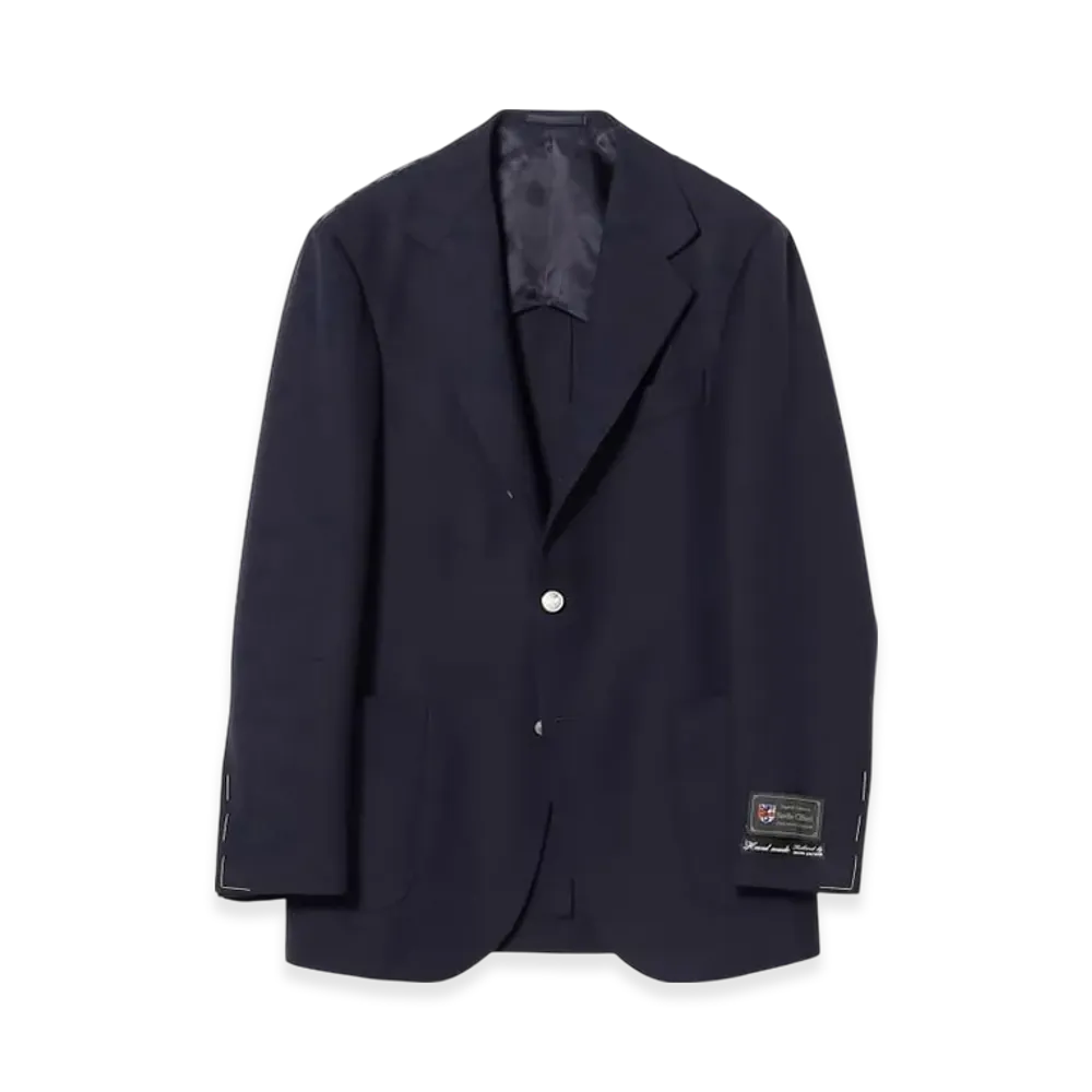 BEAMS Handmade Savile Clifford Navy Blazer "Navy"