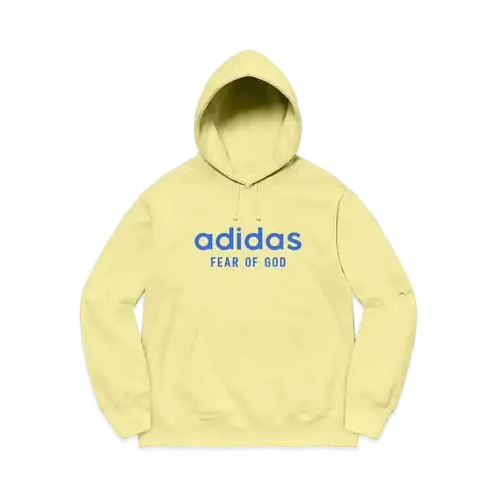 FEAR OF GOD ADIDAS PULLOVER HOODIE "Yellow"