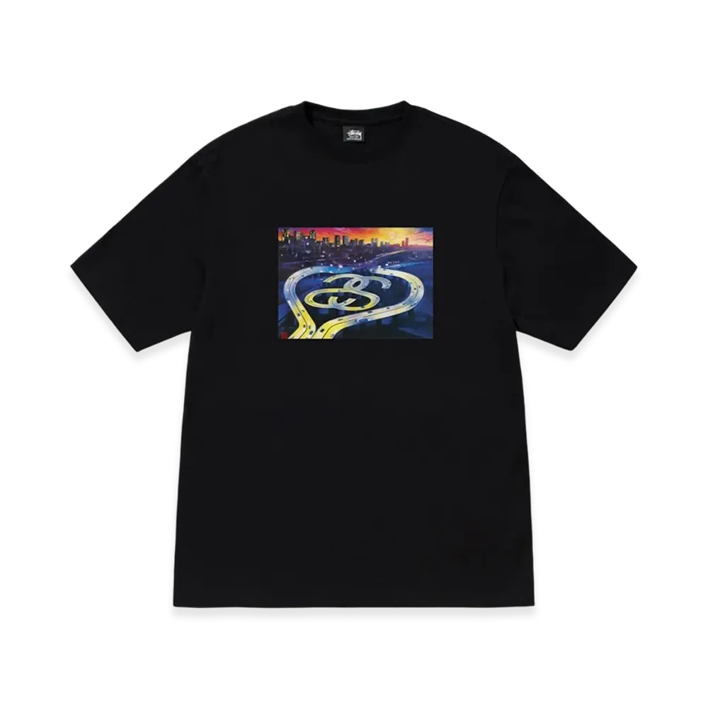 Stussy SS Highway Tee "Black"