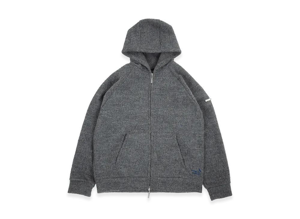 FEELS. Rayon Zip Up Hoodie 