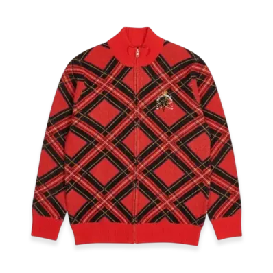 PALACE Double Cross Knit "Red"