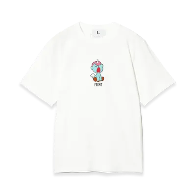 FRAGMENT x Forbes JAPAN Unico T-Shirt "White"