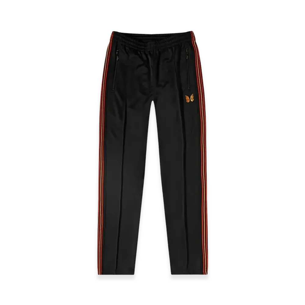 NEEDLES x END. Narrow Track Pants "BlackOrange"