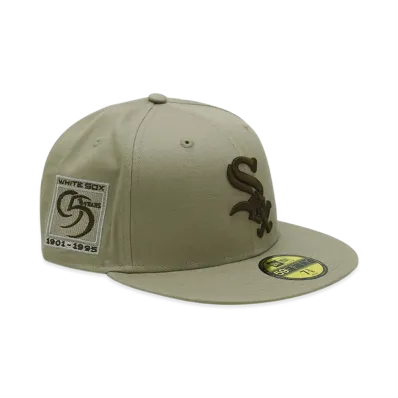 NEW ERA x THE CAP 59Fifty Unwind Mocha Chicago White Sox "Pebble"