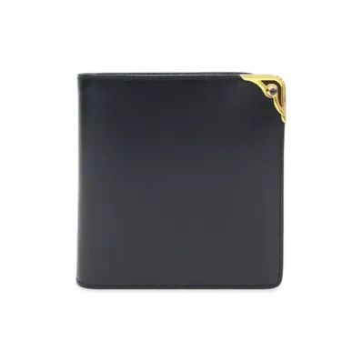 Cartier Sapphire Line Calf Leather Wallet "Navy"