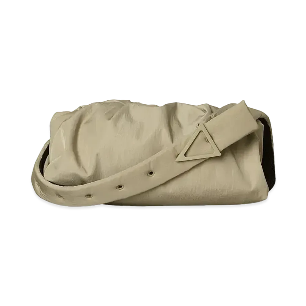 Bottega Veneta Body Pouch Nylon Crossbody "Sand"