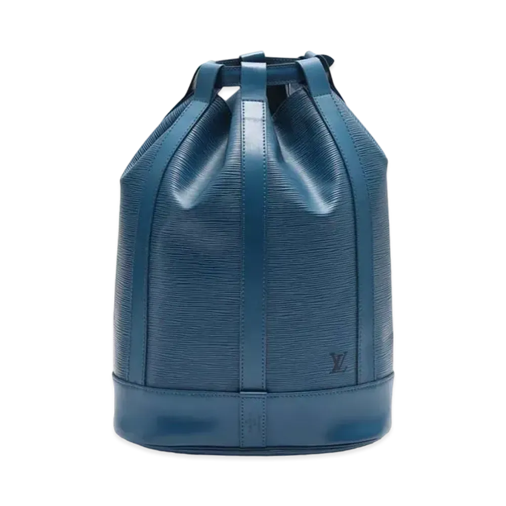 Louis Vuitton Epi  Randnet Shoulder Bag "Blue"