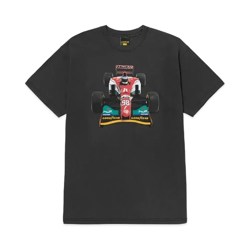 HUF x GOODYEAR F1 Washed Tee "Black"