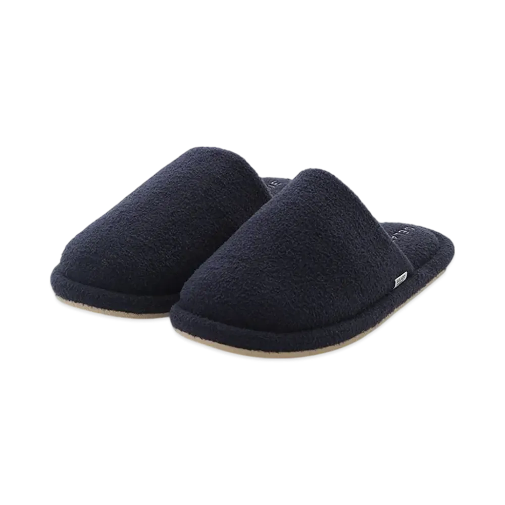 GELATO PIQUE Homme Temperature-Controlled Smooth Room Shoes "Navy"