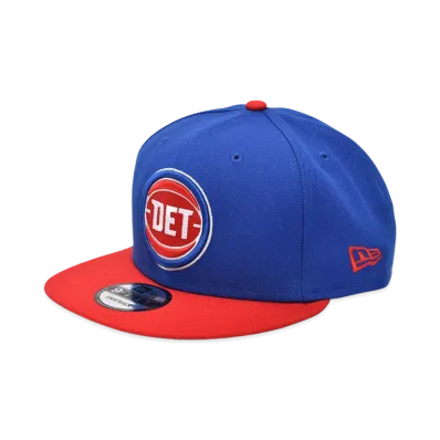 NEW ERA NBA 9Fifty Basic Cap 2Tone Detroit Pistons "Blue/Red"