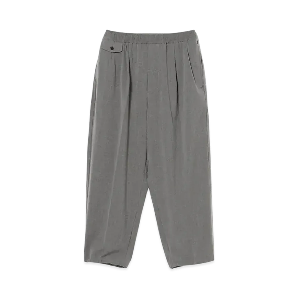 BEAMS Saruel Easy Slacks "Gray"