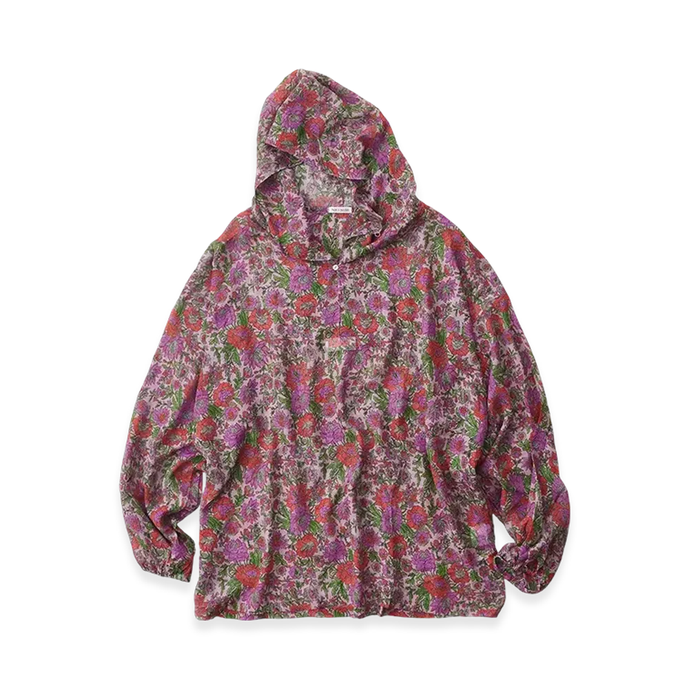 NICENESS Biddu Silk Chiffon Snow Parka "Pink"
