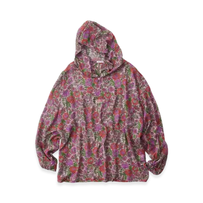 NICENESS Biddu Silk Chiffon Snow Parka "Pink"