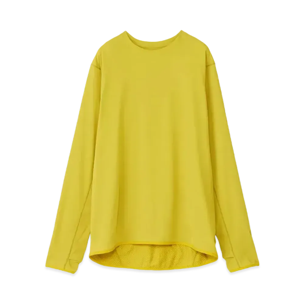 Goldwin Breathable Dry Air Long Sleeve T-Shirt (Unisex) "Acid Yellow"