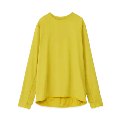 Goldwin Breathable Dry Air Long Sleeve T-Shirt (Unisex) "Acid Yellow"