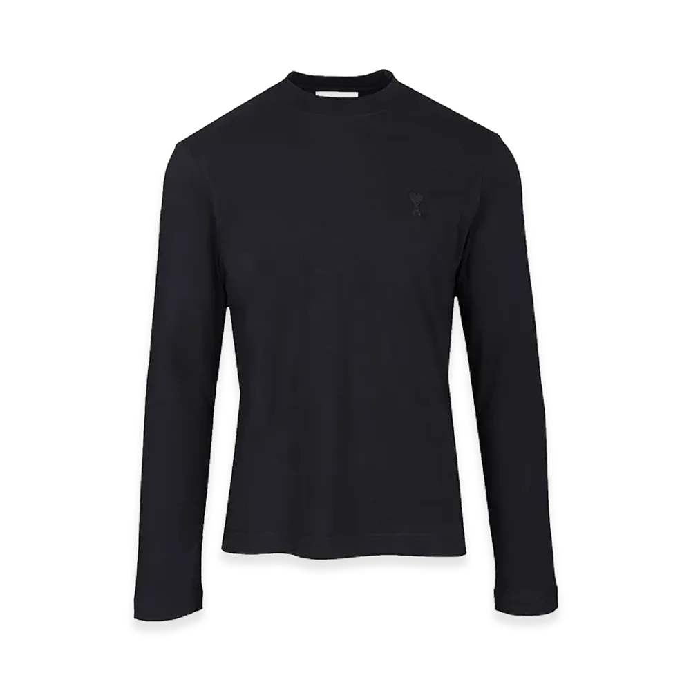 AMI PARIS Ami De Coeur Long-Sleeved T-Shirt "Blue"