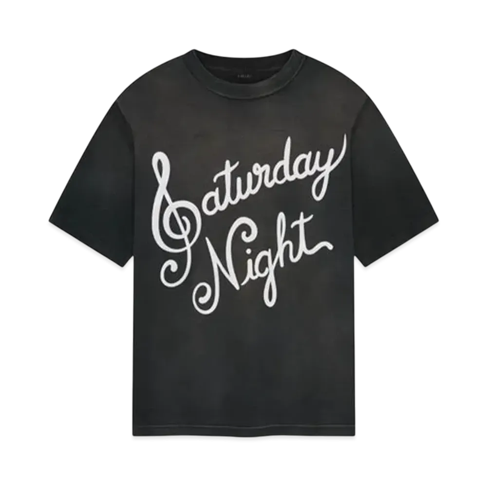 AMIRI Saturday Night Tee "Black"