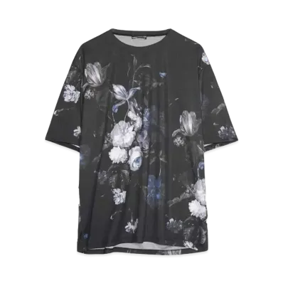 LAD MUSICIAN COOL T-CLOTH FLOWER BIG T "BLUE"