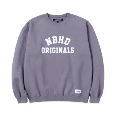 NEIGHBORHOOD Basic Sweat Shirt LS "Gray"