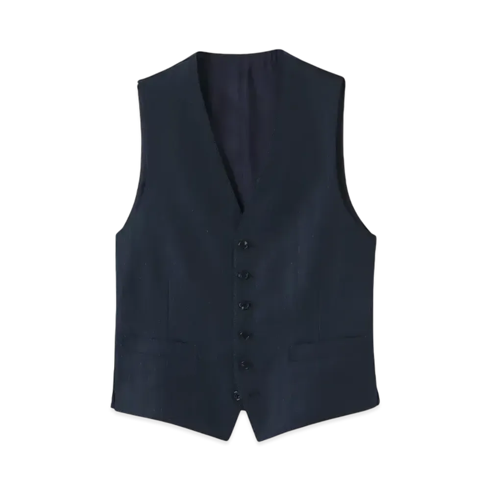 Paul Smith Slab Stripe 6B Vest "DarkGreen"