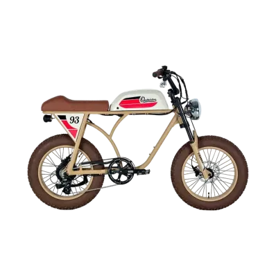 MICHAEL BLAST eBIKES OUTSIDER "BEIGE x WHITE"