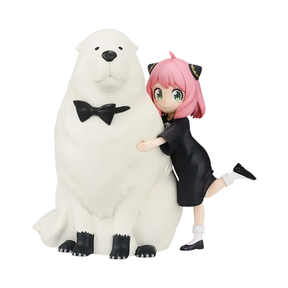 BANDAI "Ichiban Kuji" -SPYxFAMILY -Thanks for being you.-- A Prize Anya & Bond Soft Vinyl Piggy Bank
