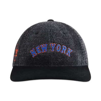 Kith x '47 for the New York Mets Patchwork Wool Franchise LS Cap "Shadow"