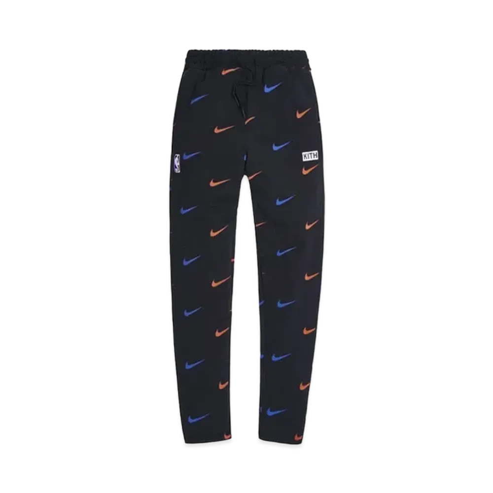 KITH Nike for New York Knicks AOP Fleece Pant "Black"