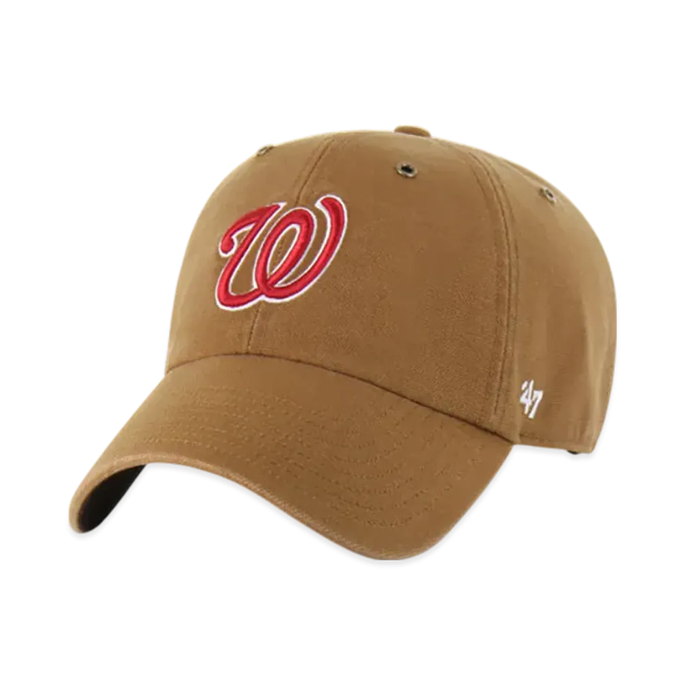 47 x Carhartt Washington Nationals Clean Up "Brown"