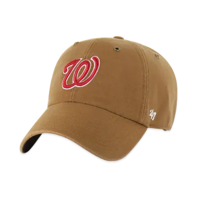 47 x Carhartt Washington Nationals Clean Up "Brown"
