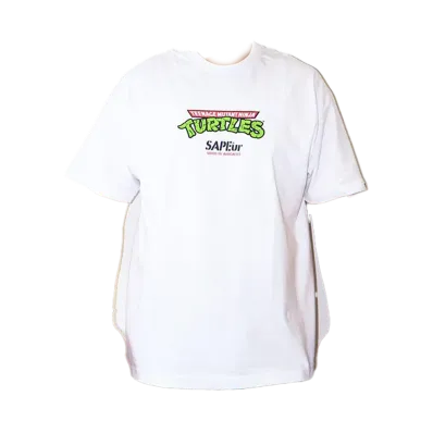 SAPEur x Teenage Mutant Ninja Turtles Tee "White"