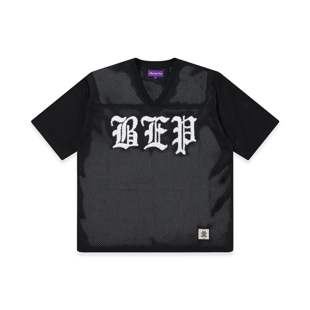 BlackEyePatch Rhinestone 3 Letter OE Hockey Jersey "Black"