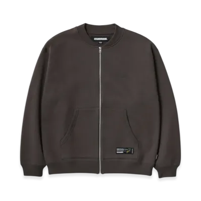 NEIGHBORHOOD Plain Sweat Zip Jacket LS "Brown"