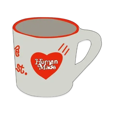 HUMAN MADE Girls Don ’t Cry MUG CUP GDC "White" / VERDY