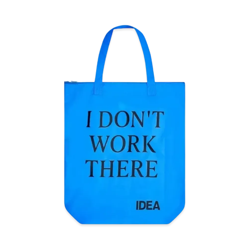 Dover Street Market London x Idea 20th Anniversary Tote "Blue"