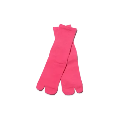 atmos pink Colorful Tabi Socks "Pink"