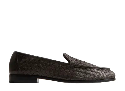 Bottega Veneta Silenzio Loafers "Espresso"