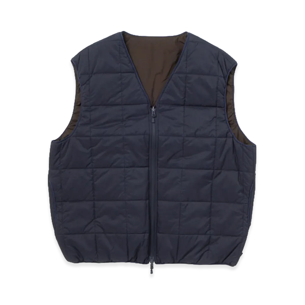 DAIWA PIER39 Tech Pertex Reversible Hiker Vest "Dark Navy/Dark Brown"