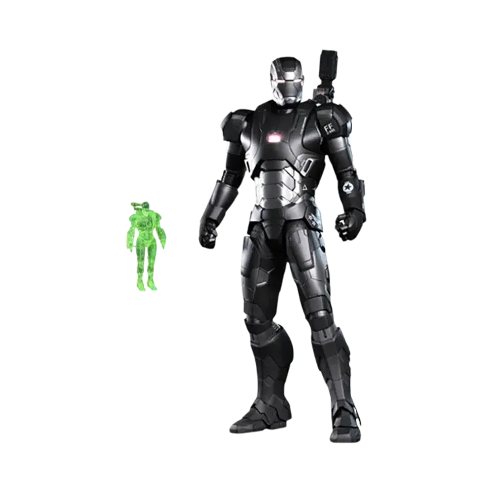Hot Toys "Movie Masterpiece Diecast" -Iron Man 3- 1/6 Scale Fully Poseable Figure: War Machine Mark 2 [With Bonus Accessory]