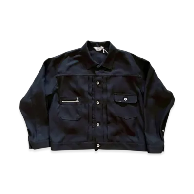 DAIRIKU 2PKT Polyester Jacket "Black"